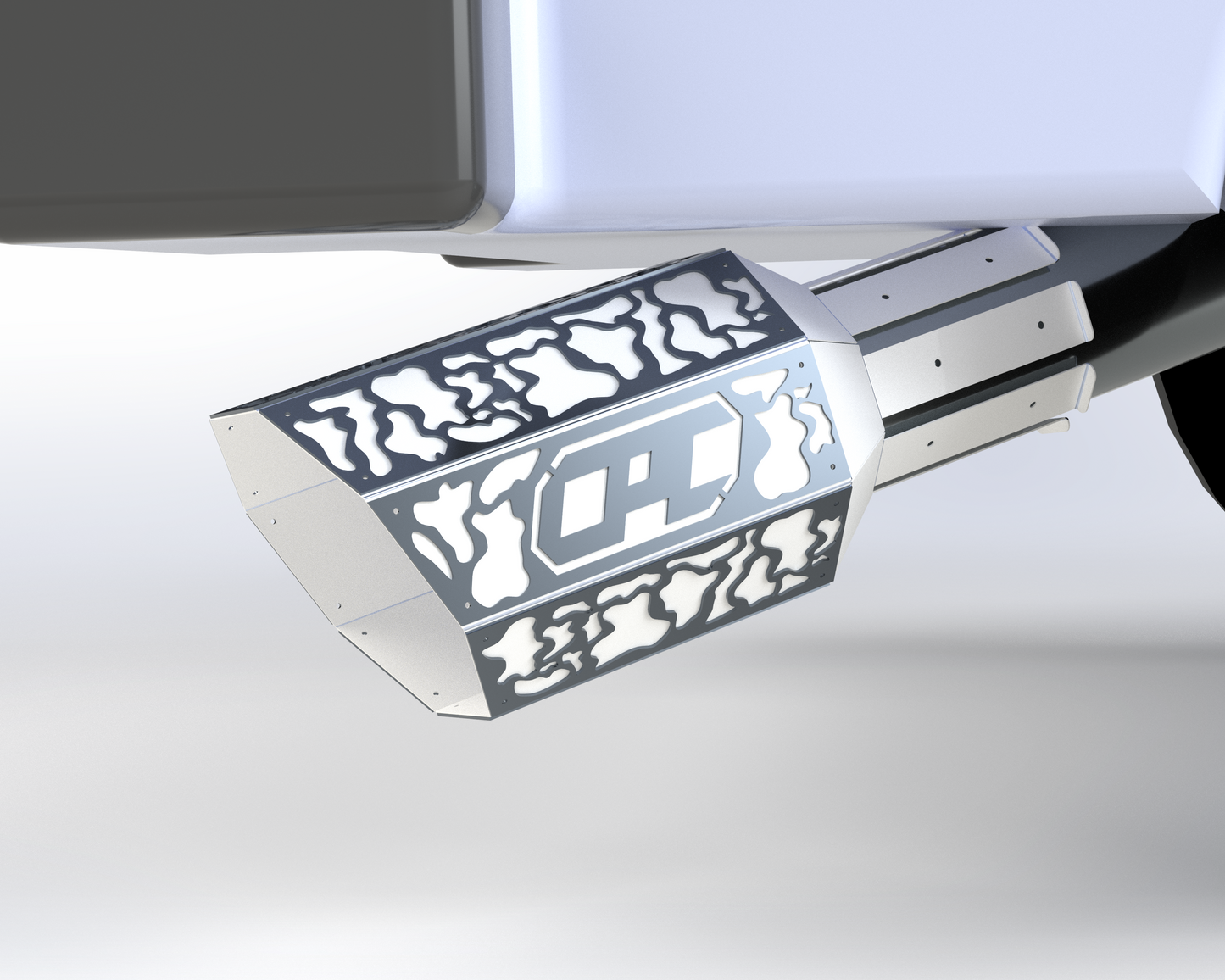 Powder Coated Duck Camo Exhaust Tip
